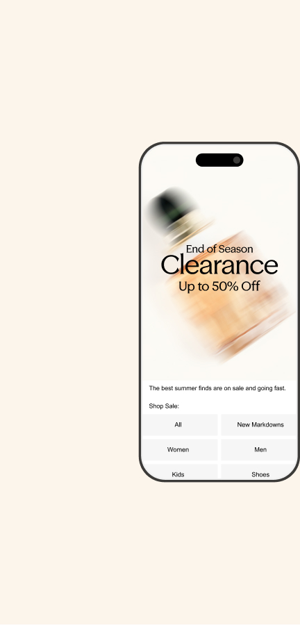 Email on mobile