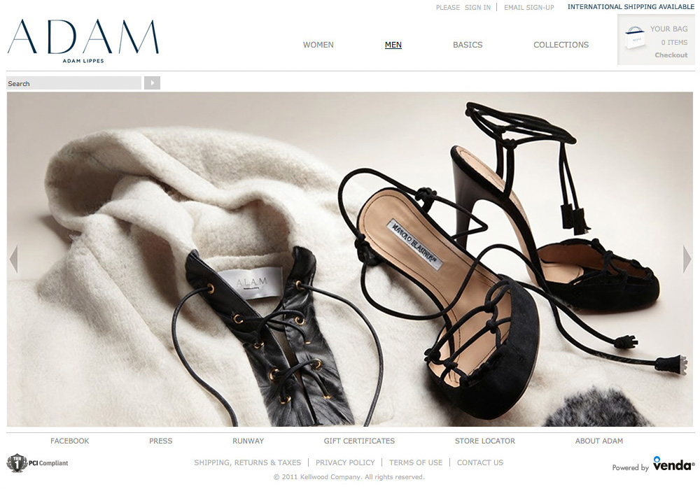 ADAM website