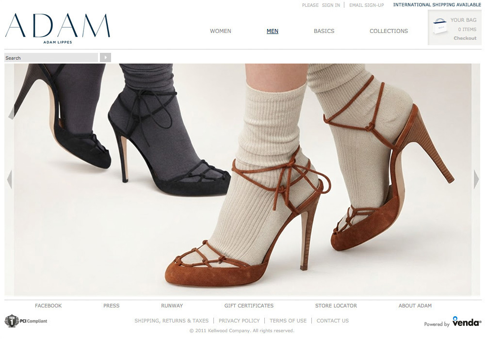 ADAM website
