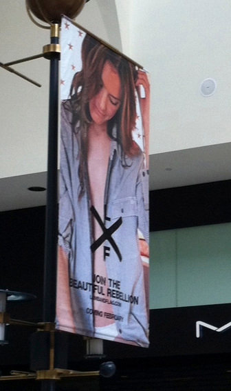 Lamb & Flag mall banner