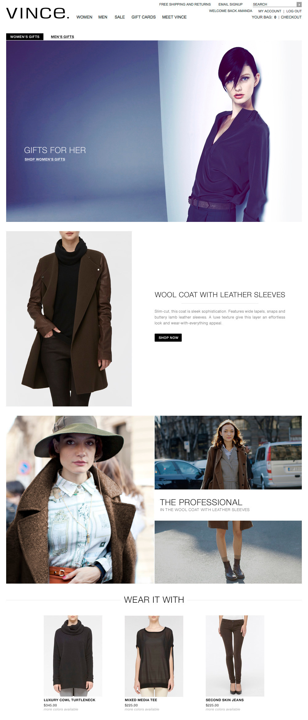 VINCE website