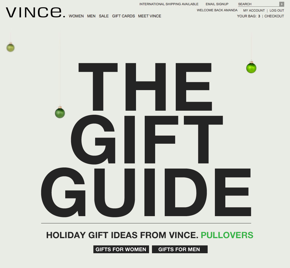 VINCE website